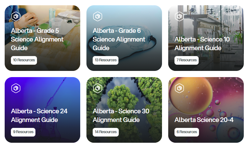 Alberta Science Curriculum Alignment Guides