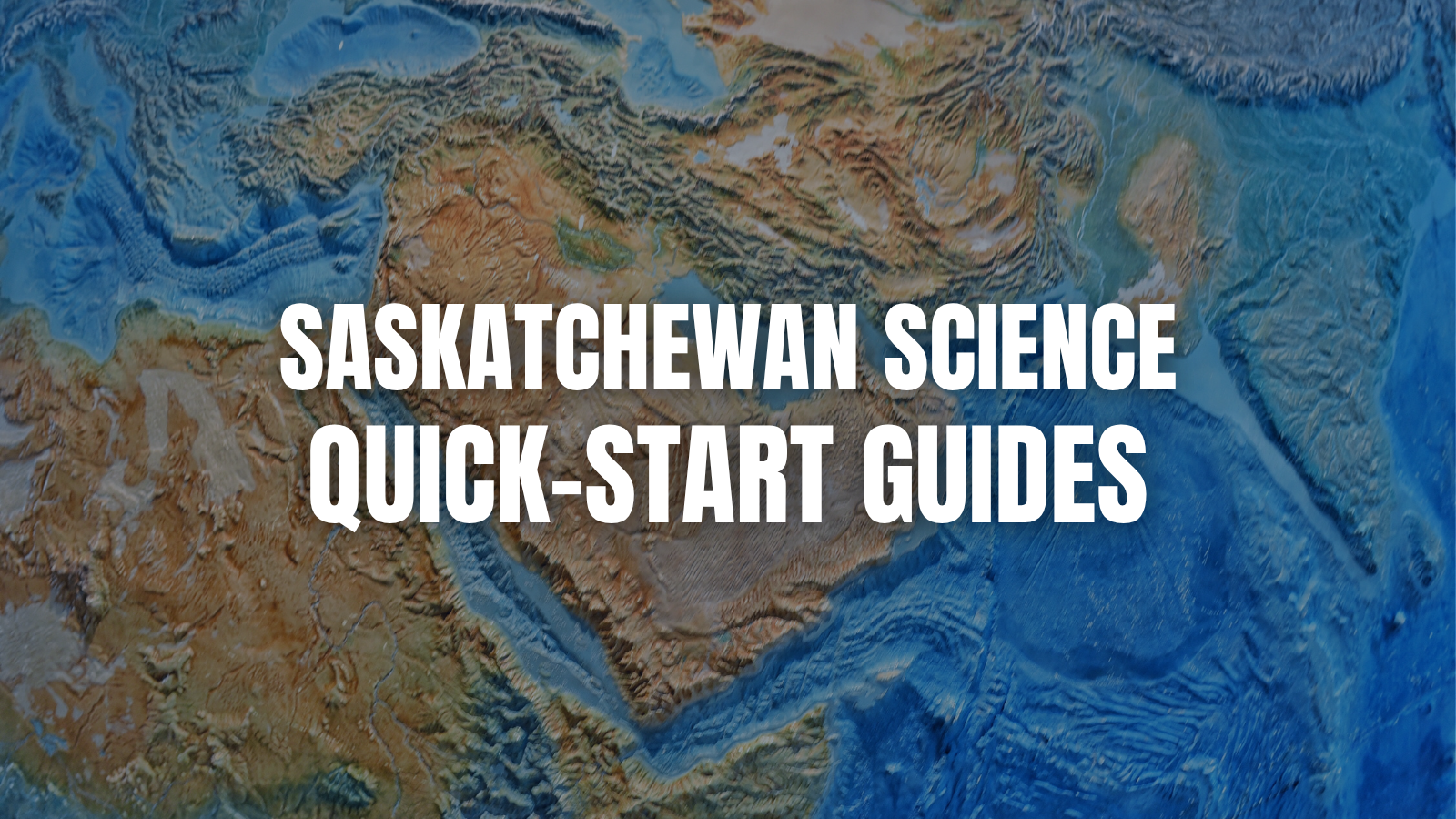 Saskatchewan Science Curriculum Quick-Start Guides Are Here!