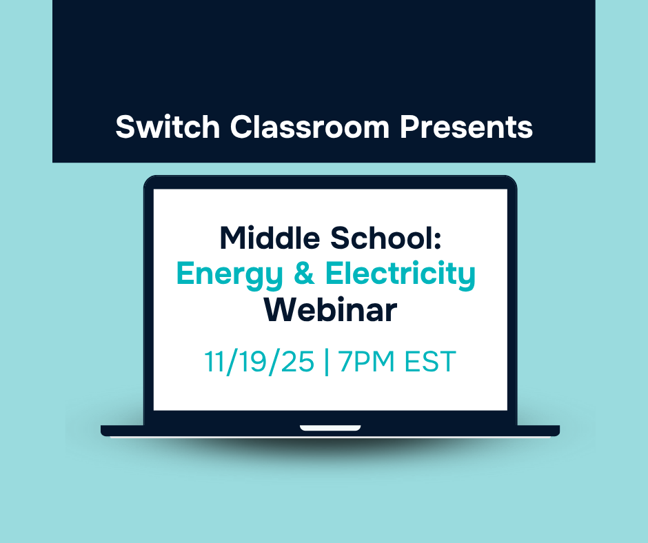 Middle School Energy and Electricity webinar