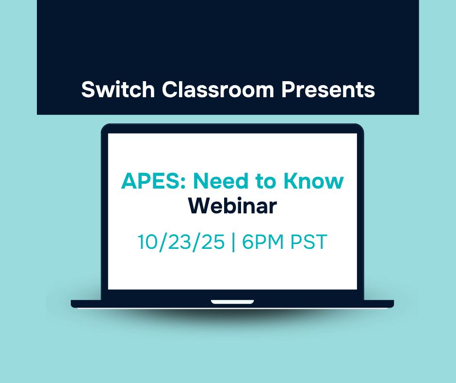 Webinar: APES Need to Know