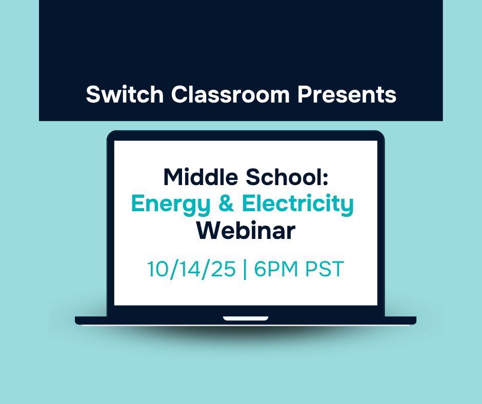 Webinar: Middle School Energy and Electricity
