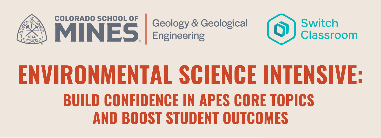 Environmental Science Intensive – A FREE Summer Webinar Series